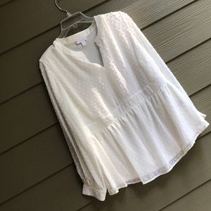 🔹🔹NWT Charter Club Ivory Top in 1X